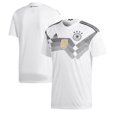 adidas Germany National Team White 2018 Home Replica Blank Jersey